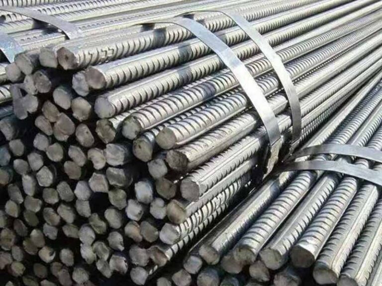 Spiral ribbed steel bar