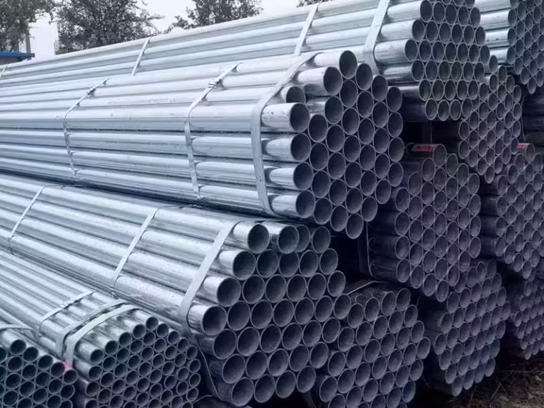 dimensions of galvanized pipe