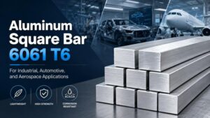 Aluminum square bar