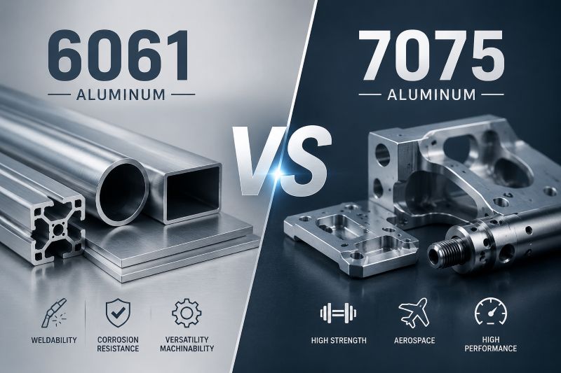 6061 vs 7075 aluminum